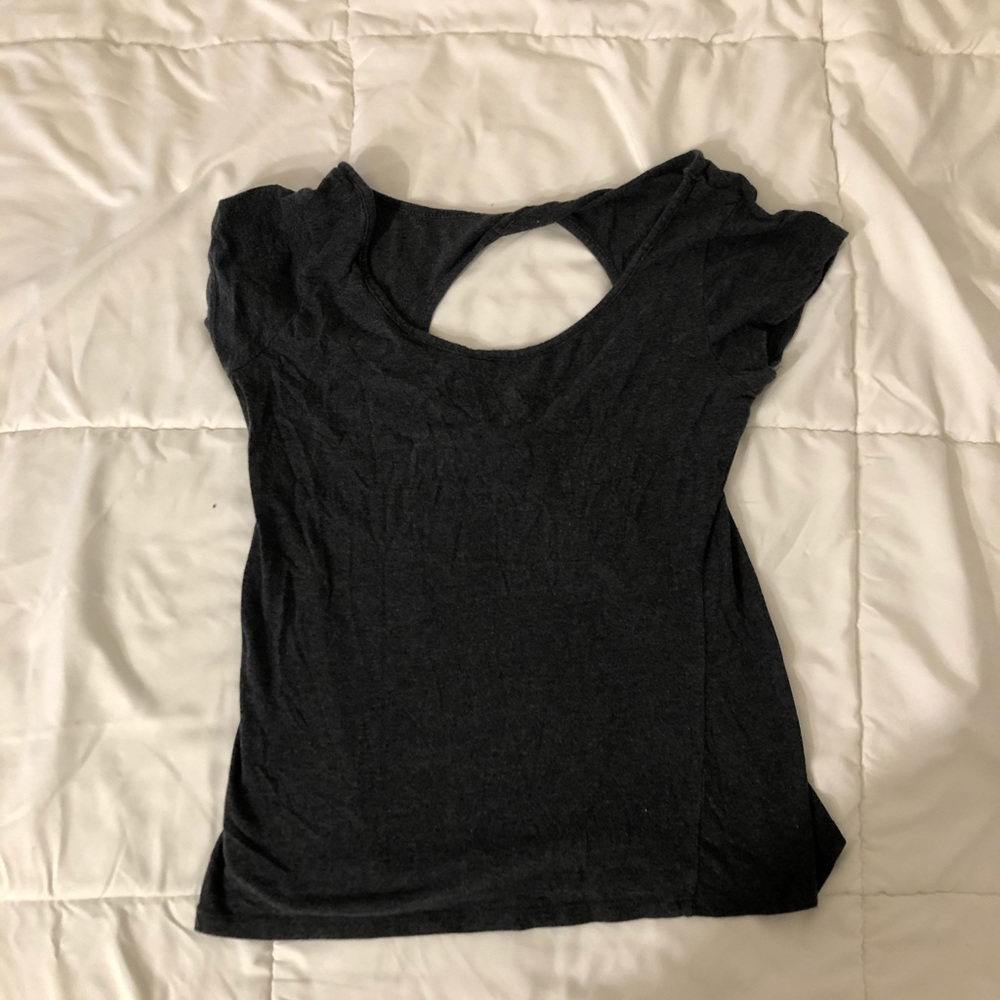 Keyhole back shirt